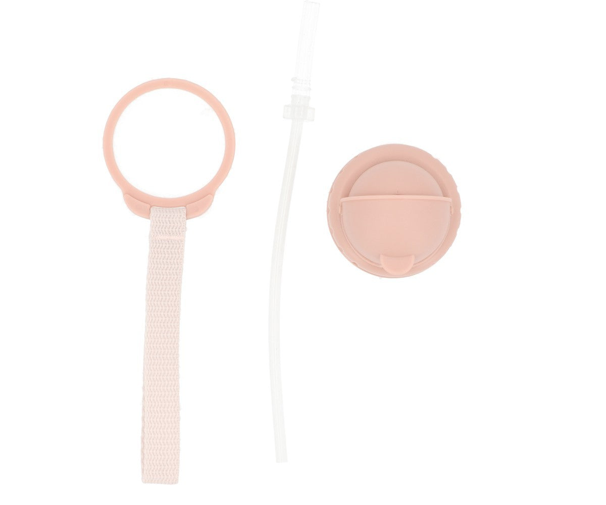 Gourde en plastique | Rose Nature Géométrique