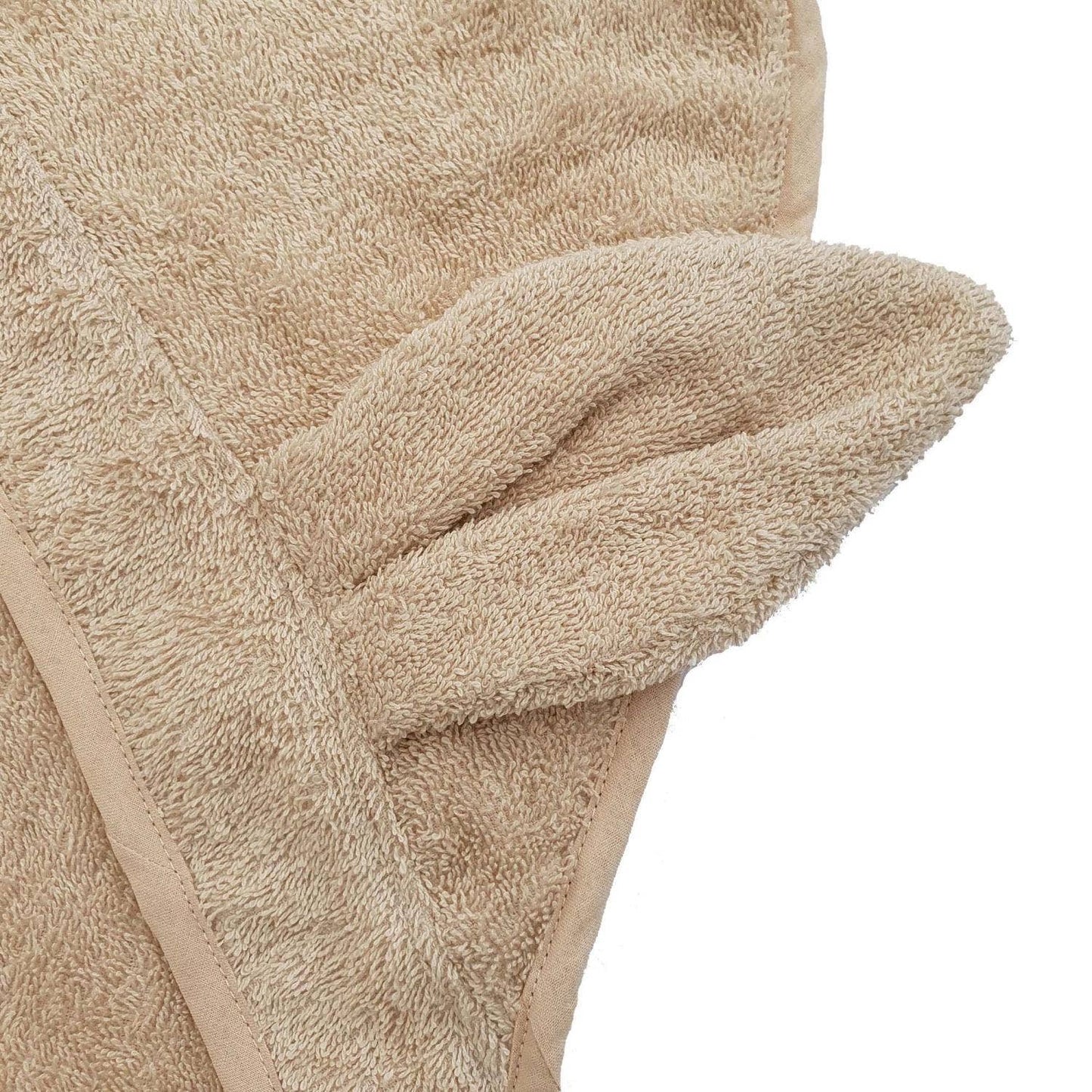 Serviette à capuche Lapin | Beige