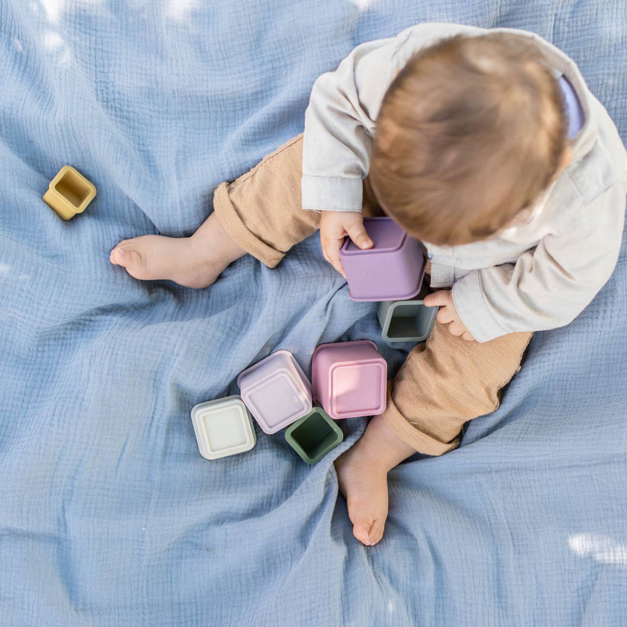 Gobelets à empiler | Vert Rose