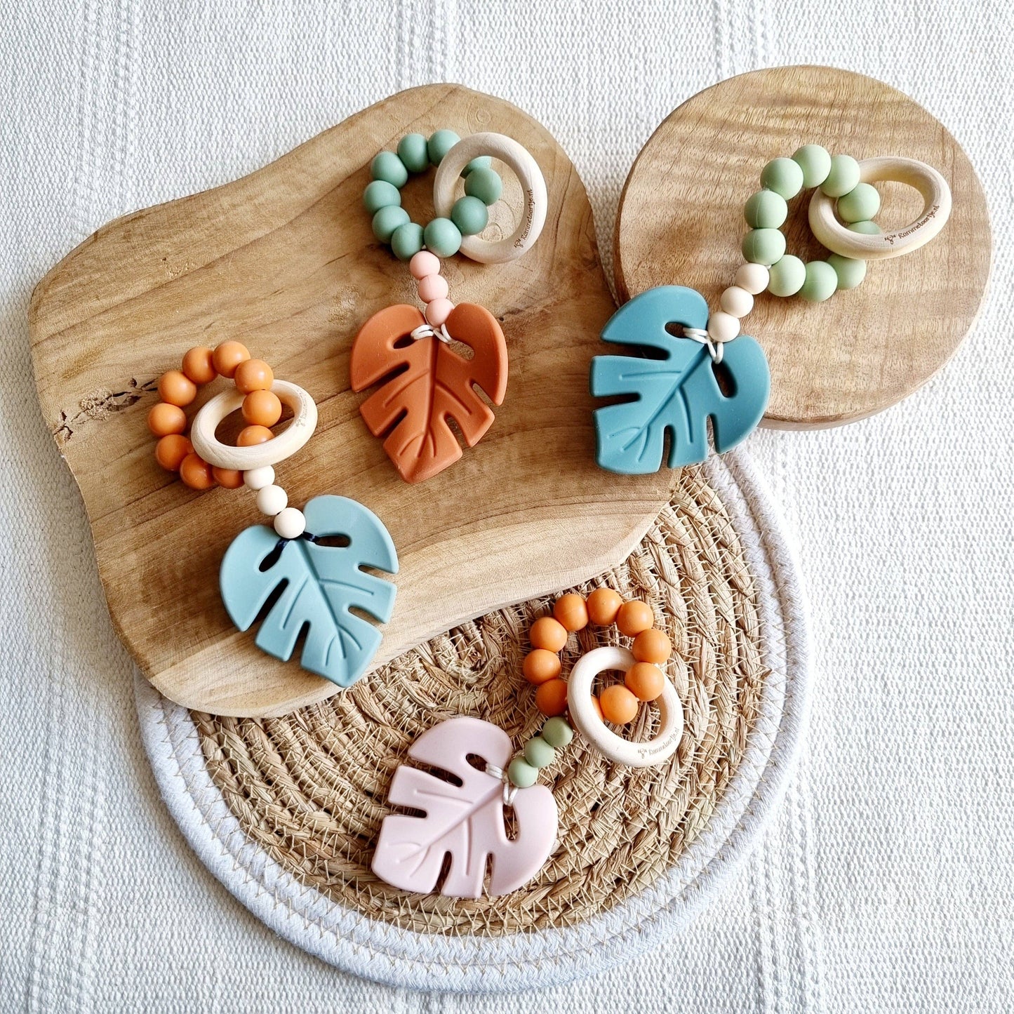 Anneau de dentition Feuille | Vert